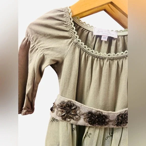 Luna Luna Copenhagen Belted Sequin Embroidery Dress - Picture 5 of 11